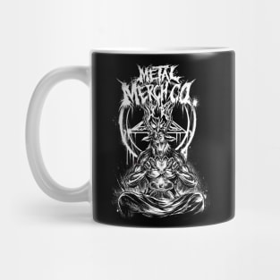 Baphomet Back & White Mug